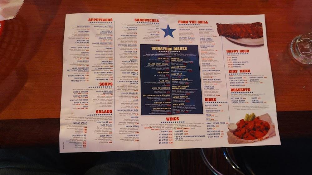 Keith's Oaks Bar & Grill Menu image 3